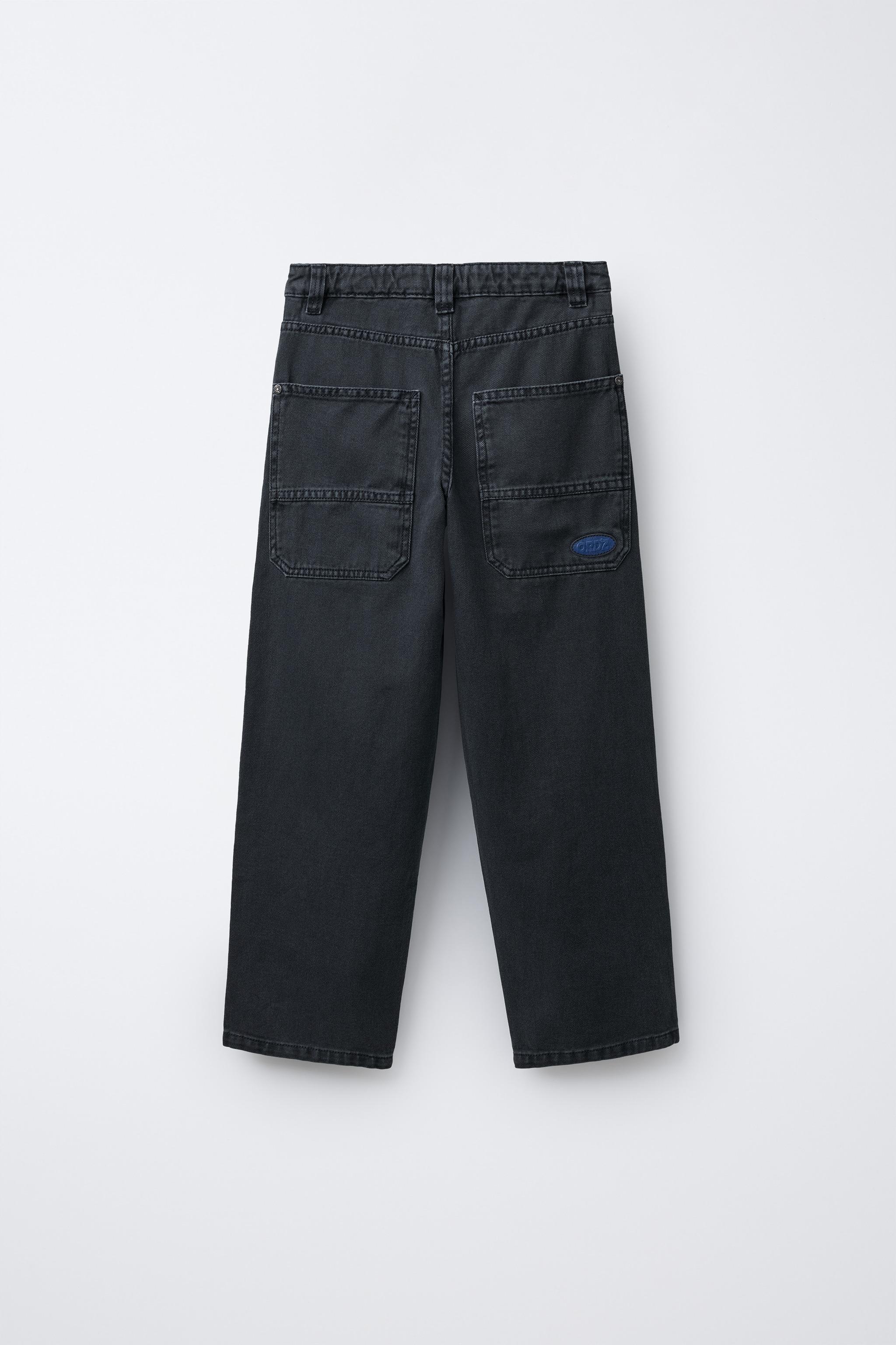 LOOSE FIT TWILL PANTS
